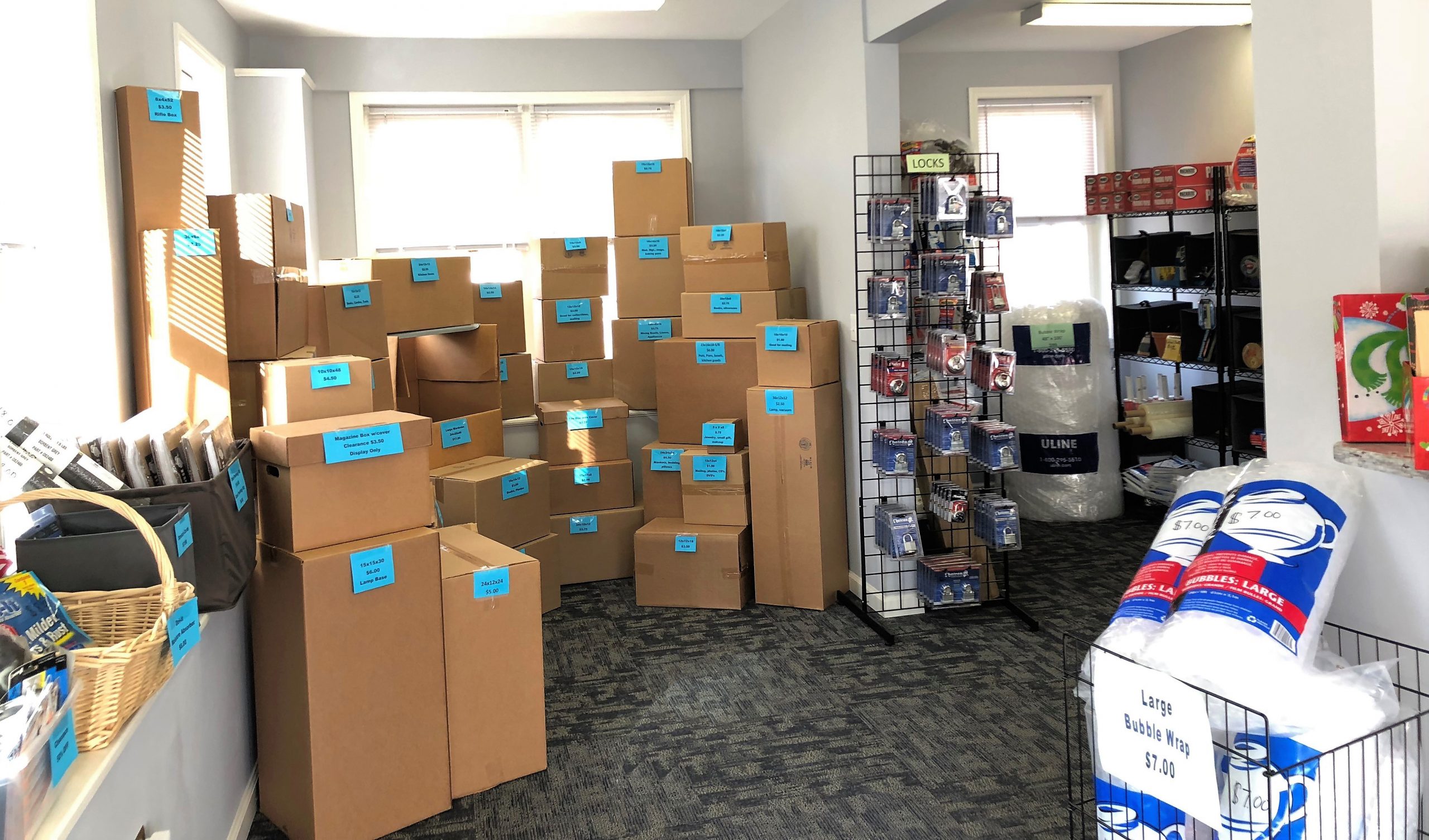 Boxes & Packing Supplies ⋆ Hopewell E-Z Storage